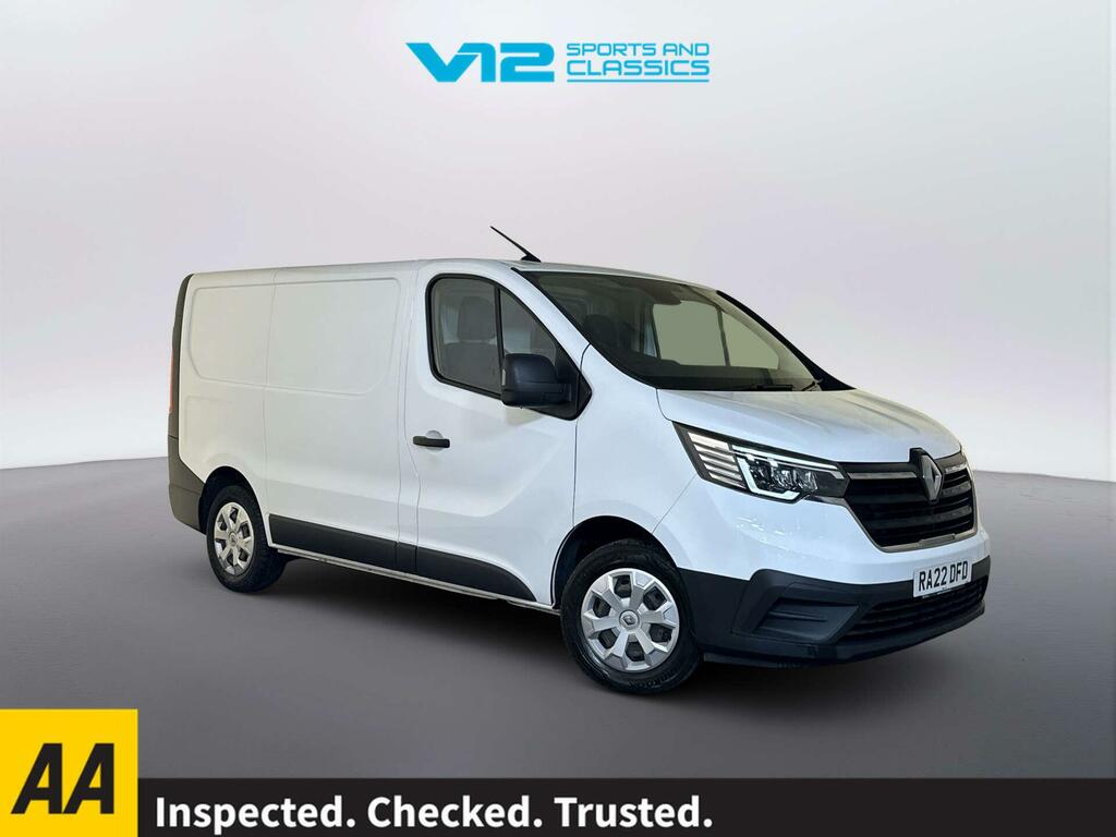 Renault Trafic 2.0 Dci Blue Sl28 Business Panel Van Ma White
