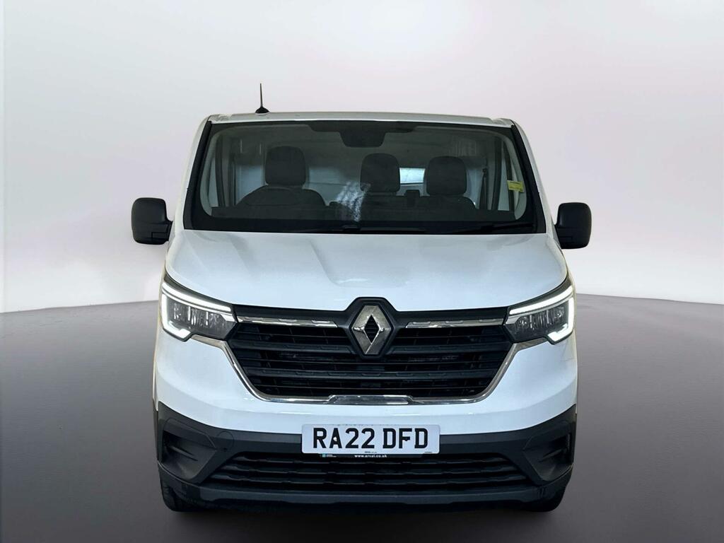 Renault Trafic 2.0 Dci Blue Sl28 Business Panel Van Ma White #2