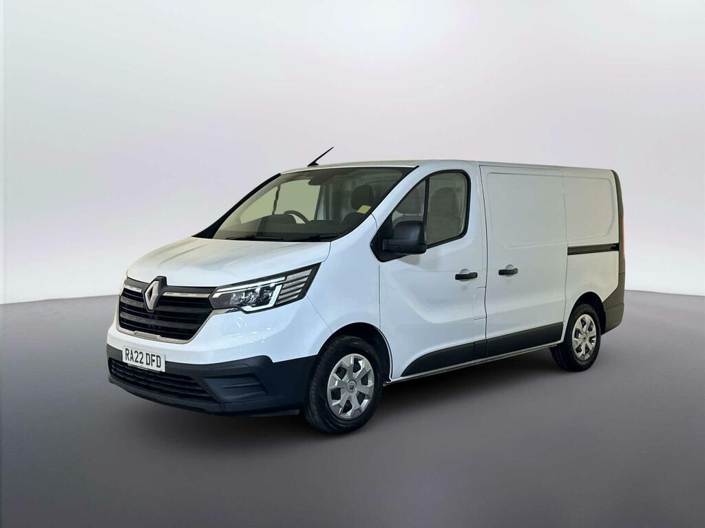 Renault Trafic 2.0 Dci Blue Sl28 Business Panel Van Ma White #3