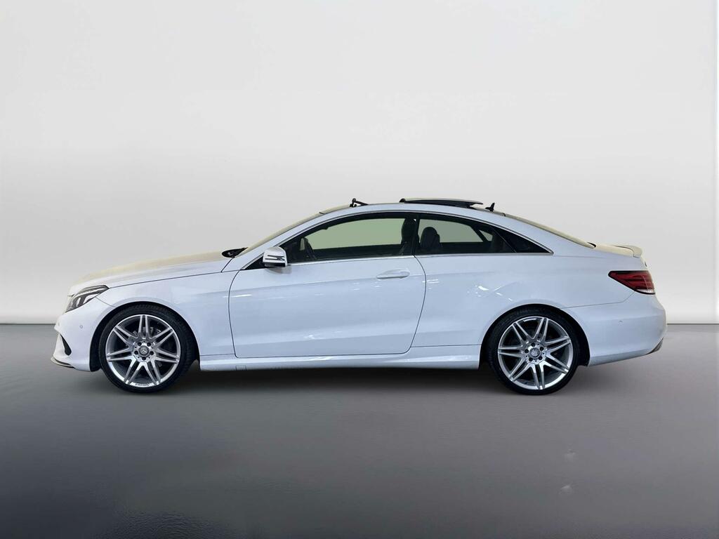 Mercedes-Benz E Class 2.1 E220d Amg Line Edition Coupe G-tron White #5