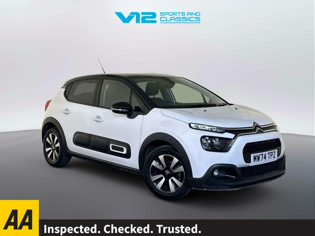Citroen C3 1.2 Puretech Plus Hatchback Euro White