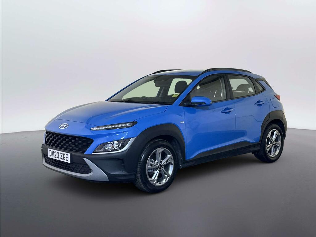 Hyundai Kona 1.0 T-gdi Mhev Se Connect Suv Hybrid Ma Blue #4
