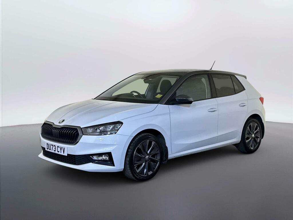 Skoda Fabia 1.0 Tsi Colour Edition Hatchback White #4