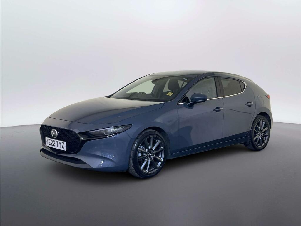 Mazda 3 2.0 E-skyactiv-g Mhev Sport Lux Hatchback Petr Grey #4