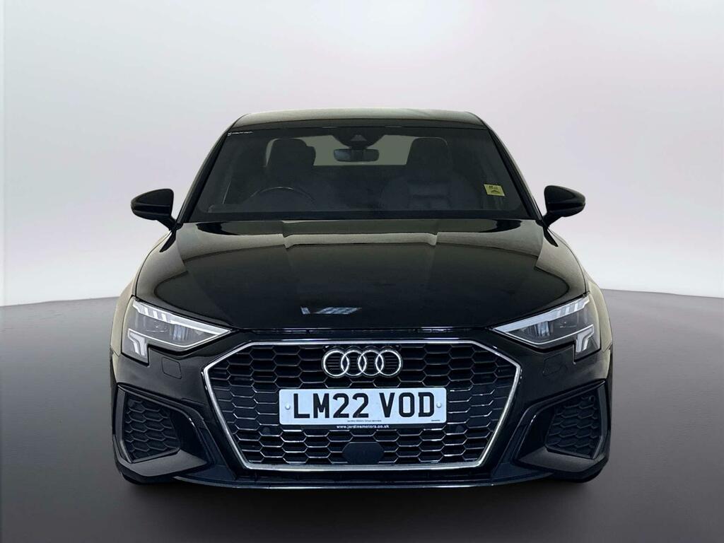 Audi A3 1.0 Tfsi 30 S Line Saloon S Tronic Euro Black #3