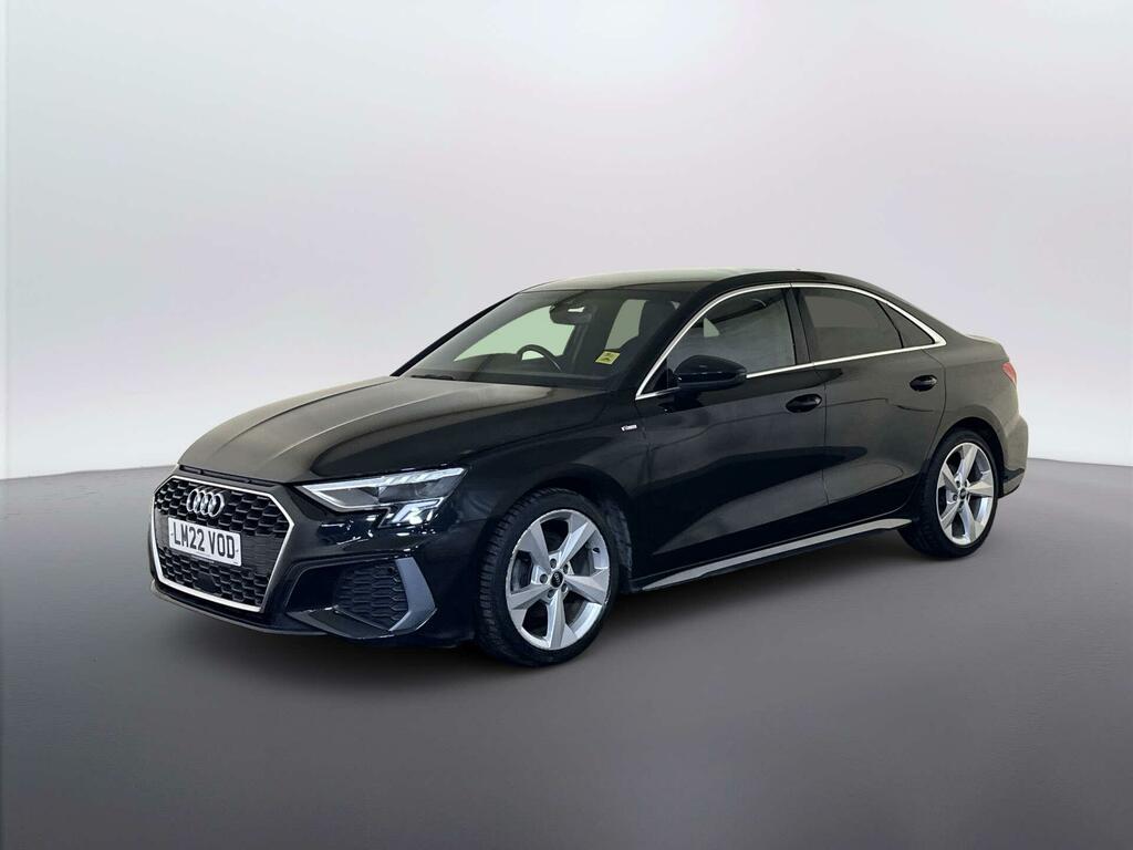 Audi A3 1.0 Tfsi 30 S Line Saloon S Tronic Euro Black #4