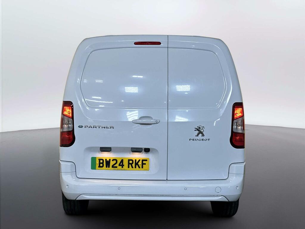 Peugeot E-Partner 750 52Kwh Asphalt Long Panel Van 6Dr White #7