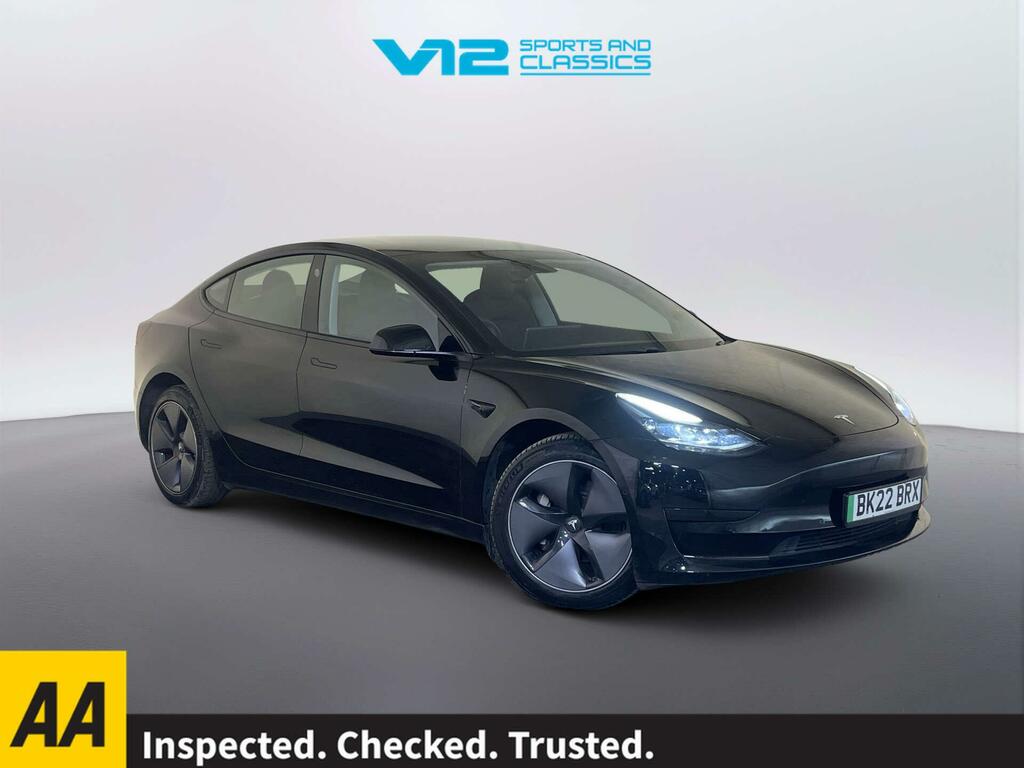 Tesla Model 3 Standard Range Plus Saloon Rwd Black