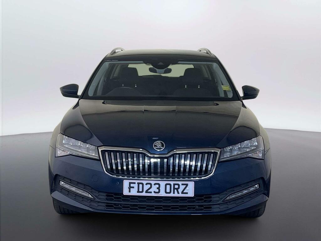 Skoda Superb 2.0 Tdi Se Estate Euro 6 Ss Blue #3
