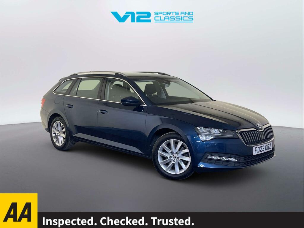 Skoda Superb 2.0 Tdi Se Estate Euro 6 Ss Blue