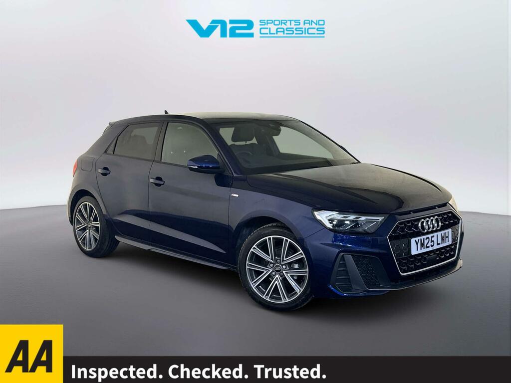 Audi A1 1.0 Tfsi 25 S Line Sportback S Tronic E Blue