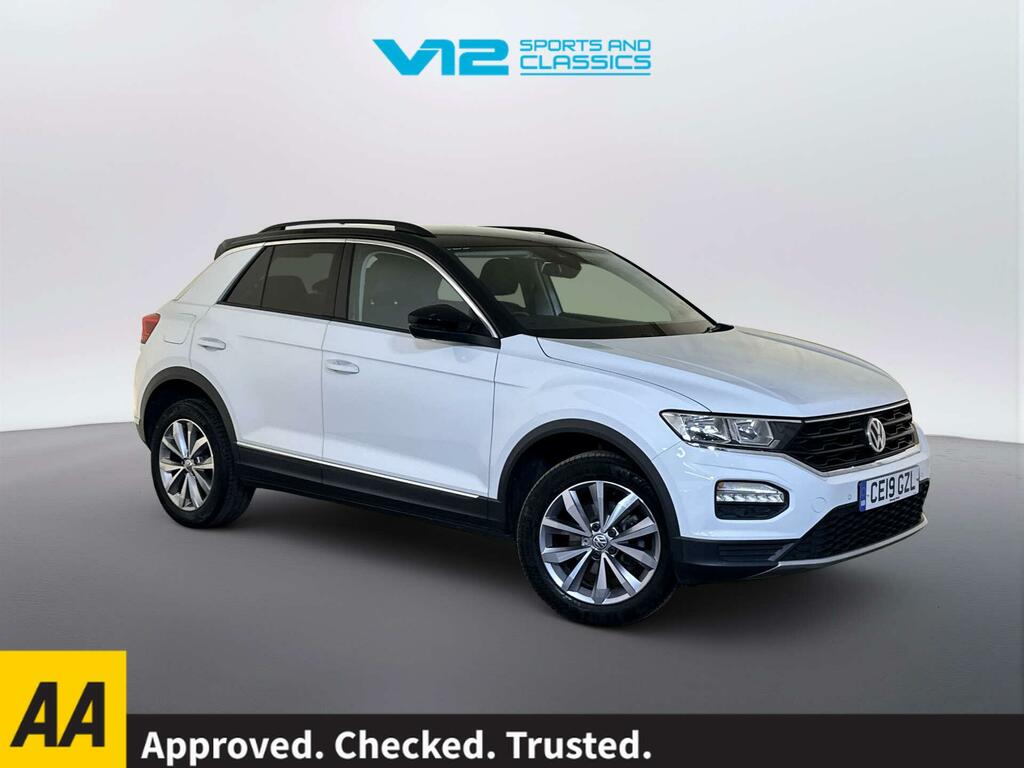 Volkswagen T-Roc 1.0 Tsi Gpf Design Suv Euro 6 S White