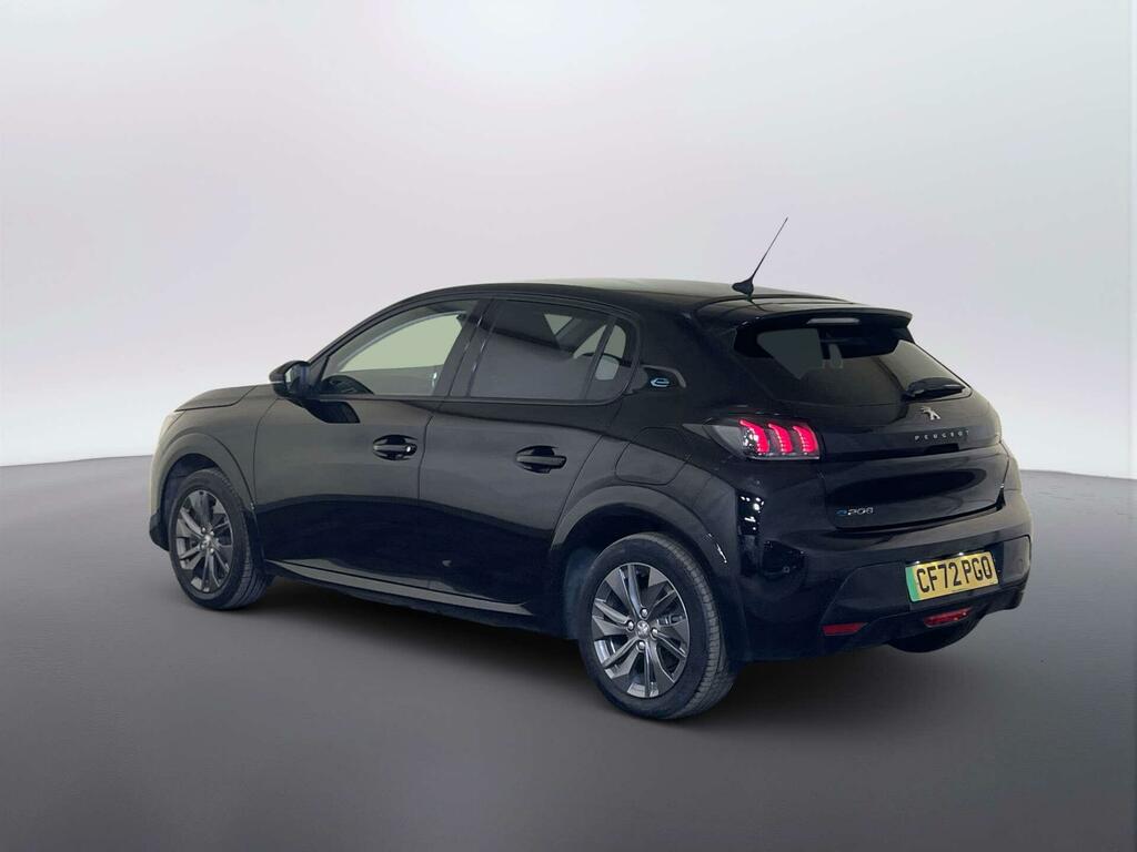 Peugeot e-208 50Kwh Allure Premium Hatchback Black #6