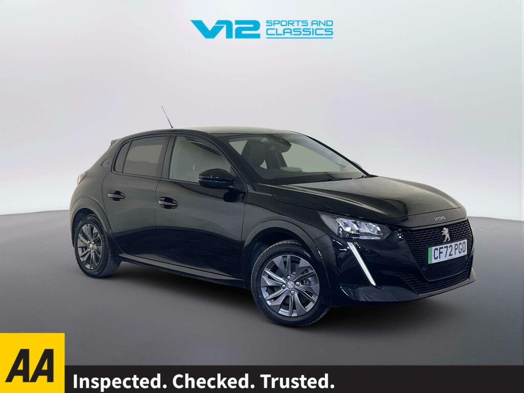 Peugeot e-208 50Kwh Allure Premium Hatchback Black