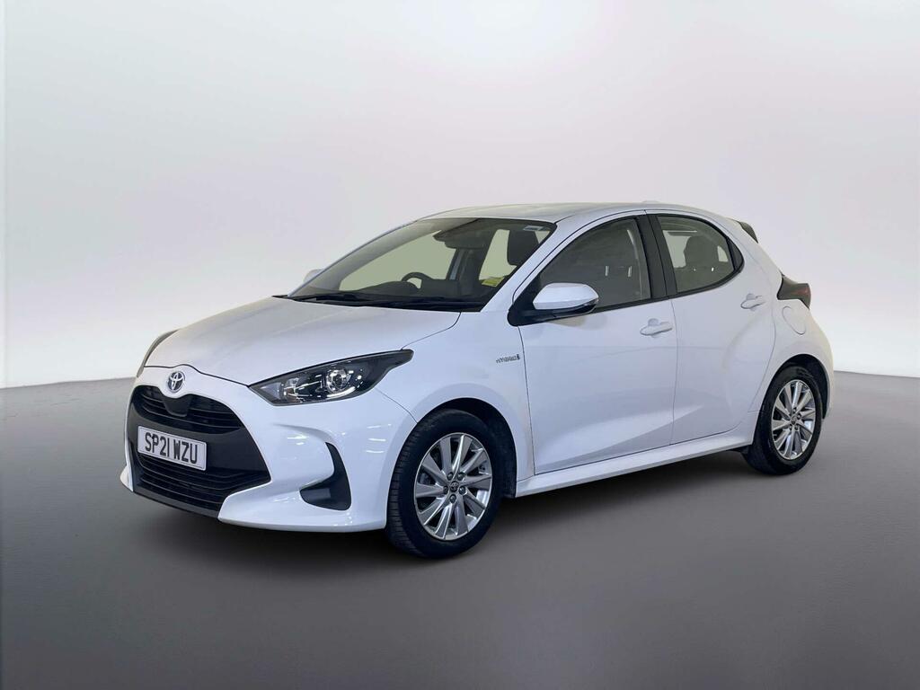 Toyota Yaris 1.5 Vvt-h Icon Hatchback Hybrid E-cvt E White #4