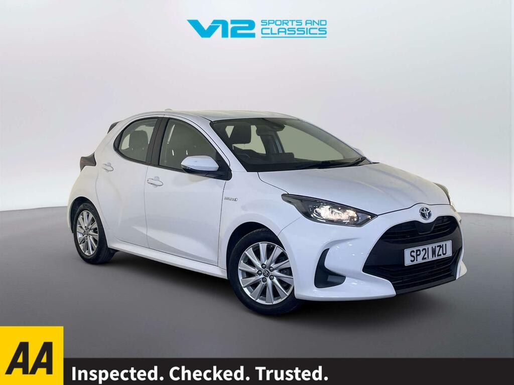 Toyota Yaris 1.5 Vvt-h Icon Hatchback Hybrid E-cvt E White