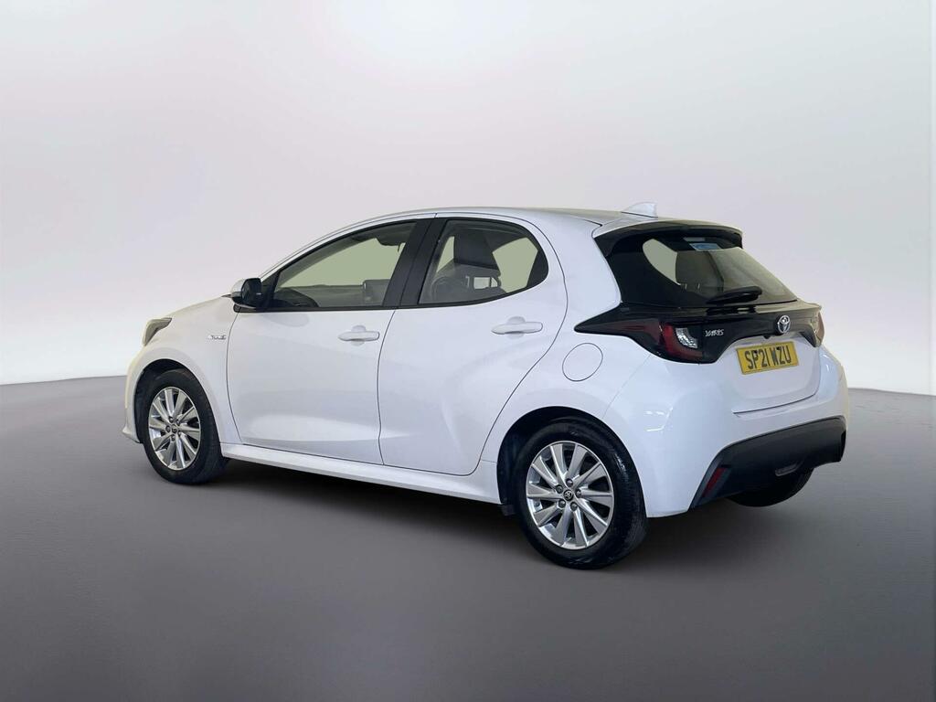 Toyota Yaris 1.5 Vvt-h Icon Hatchback Hybrid E-cvt E White #6