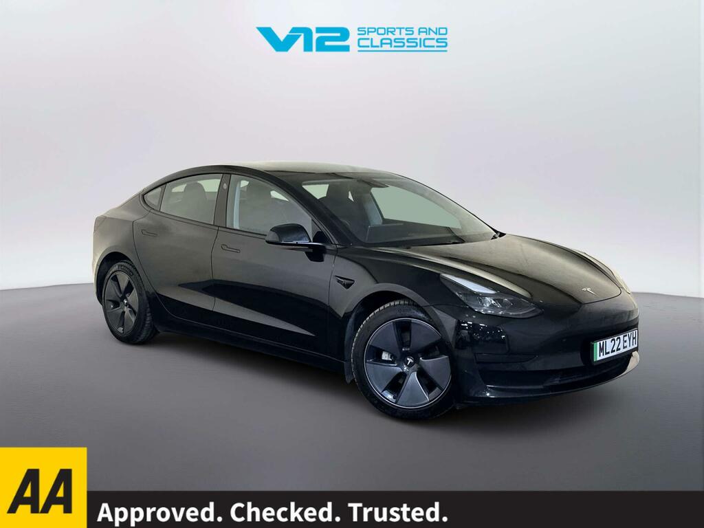 Tesla Model 3 Standard Range Plus Saloon Rwd Black