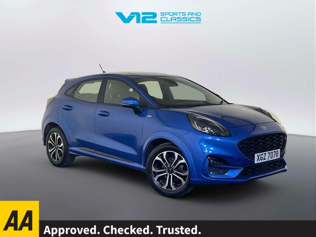 Ford Puma 1.0T Ecoboost Mhev St-line Suv Hybrid M Blue
