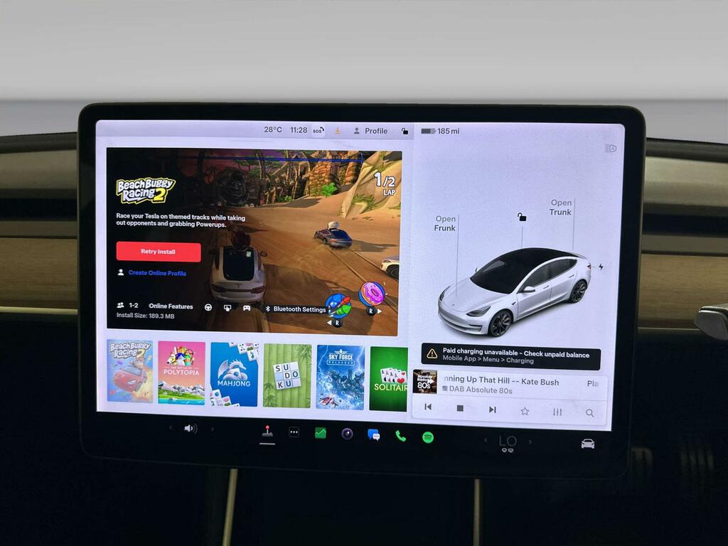 Tesla Model 3 0L Long Range Awd 302 Bhp White #22