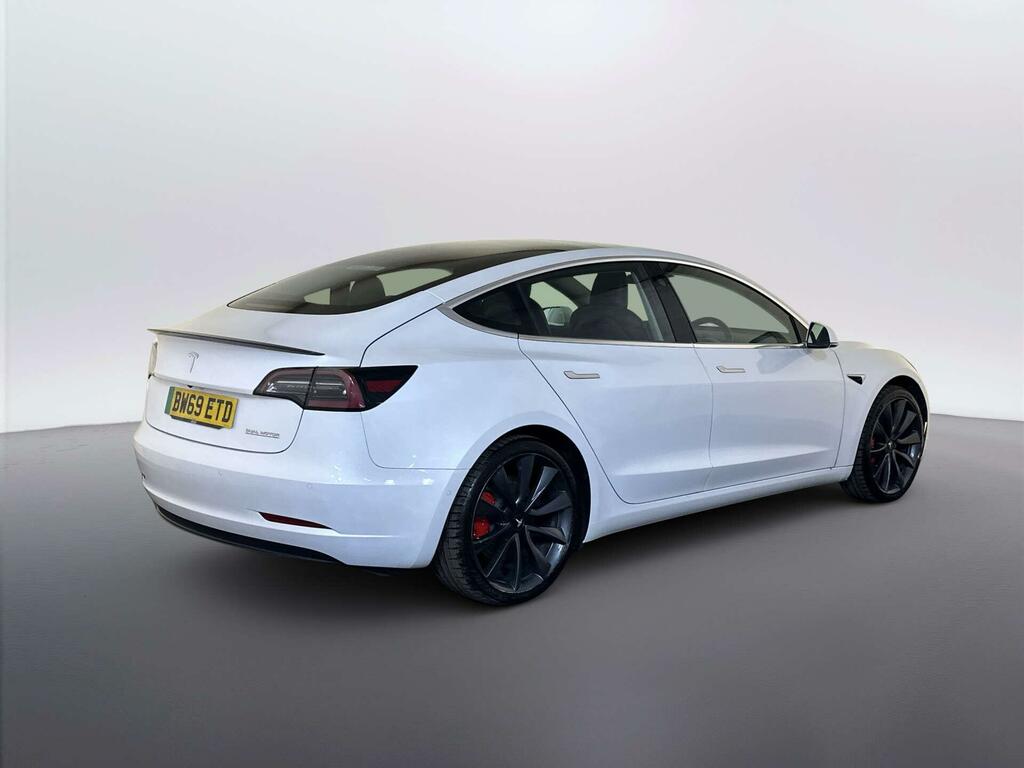 Tesla Model 3 0L Long Range Awd 302 Bhp White #8