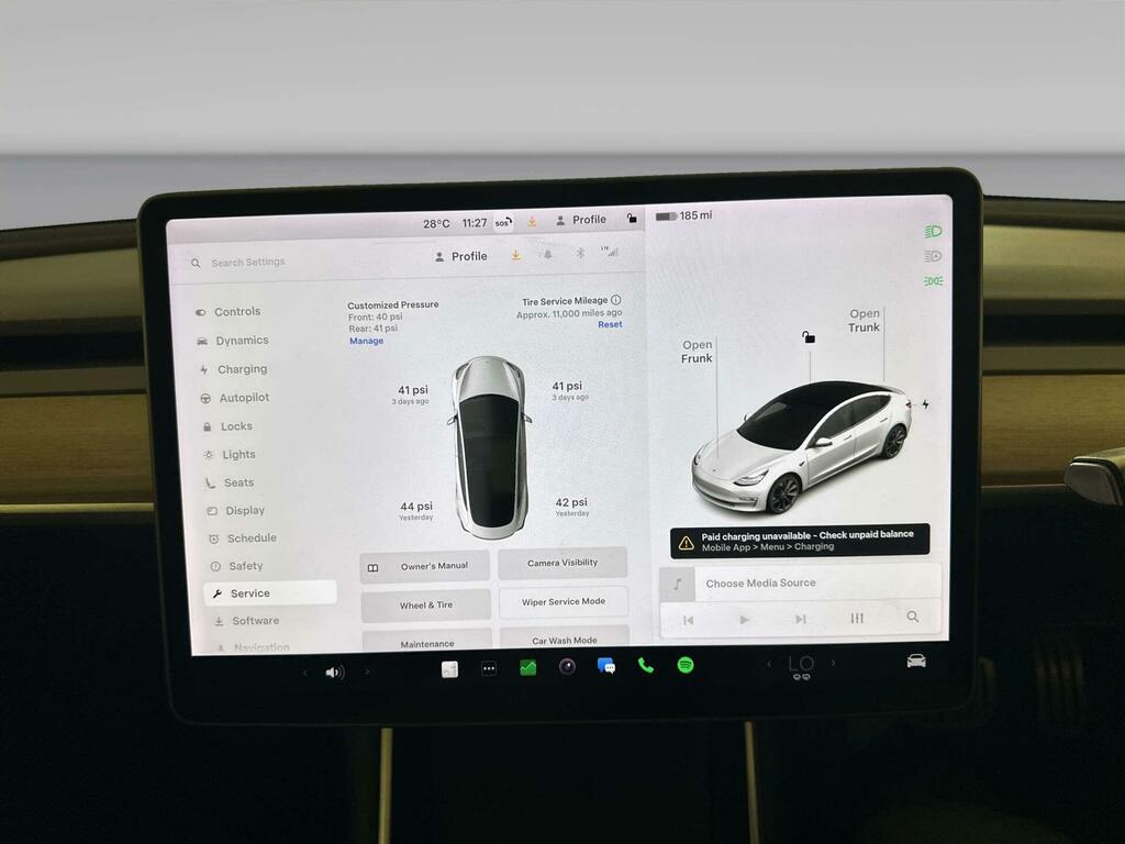 Tesla Model 3 0L Long Range Awd 302 Bhp White #19
