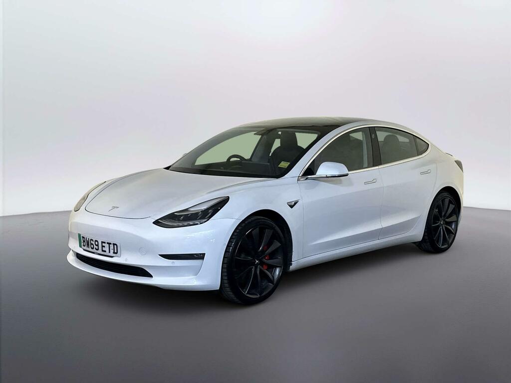 Tesla Model 3 Dual Motor Performance Saloon White #4