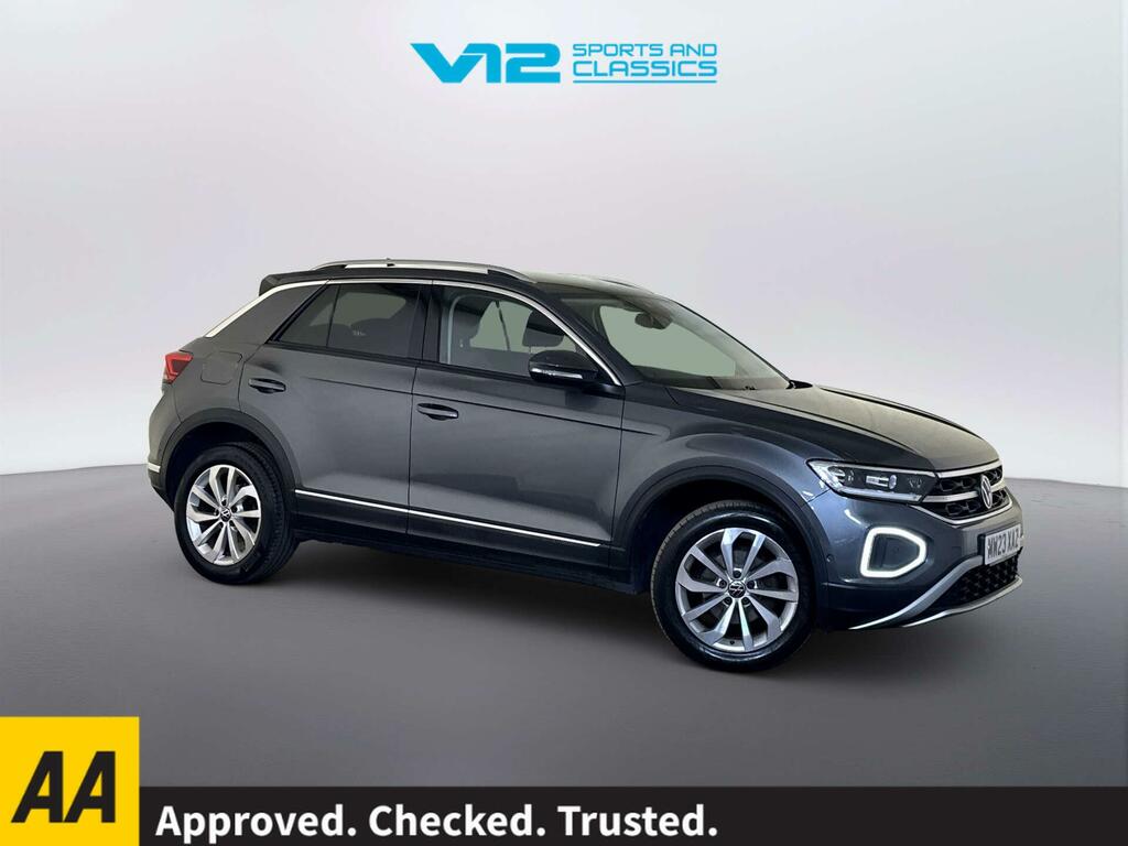 Volkswagen T-Roc 1.5 Tsi Style Suv Euro 6 Ss Grey