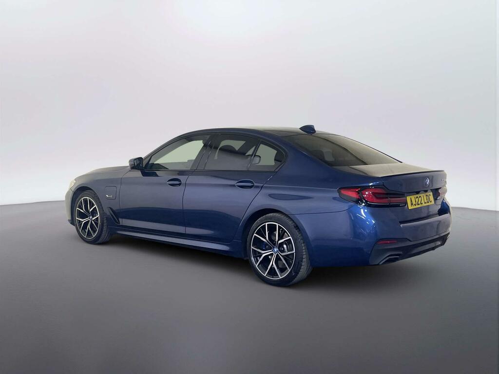 BMW 5 Series 2.0 530E 12Kwh M Sport Saloon Plug-in H Blue #6
