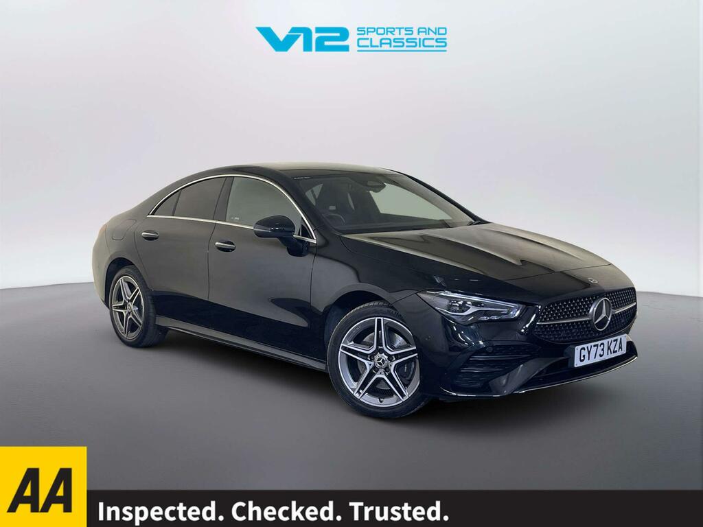 Mercedes-Benz CLA Class 1.3 Cla250e 15.6Kwh Amg Line Executive Coupe Black