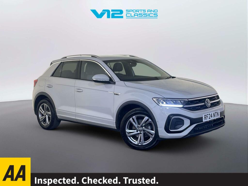 Volkswagen T-Roc 1.5 Tsi R-line Suv Dsg Euro 6 Ss 15 Grey