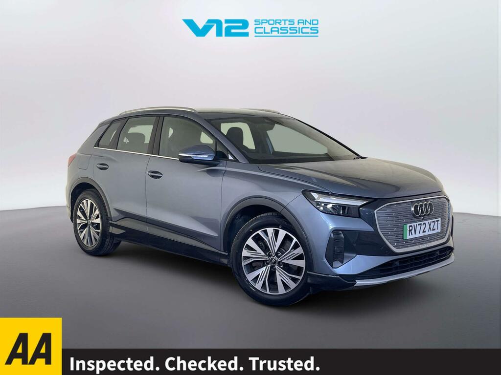 Audi Q4 E Tron 50 Sport Suv Quattro 82Kwh 299 Blue