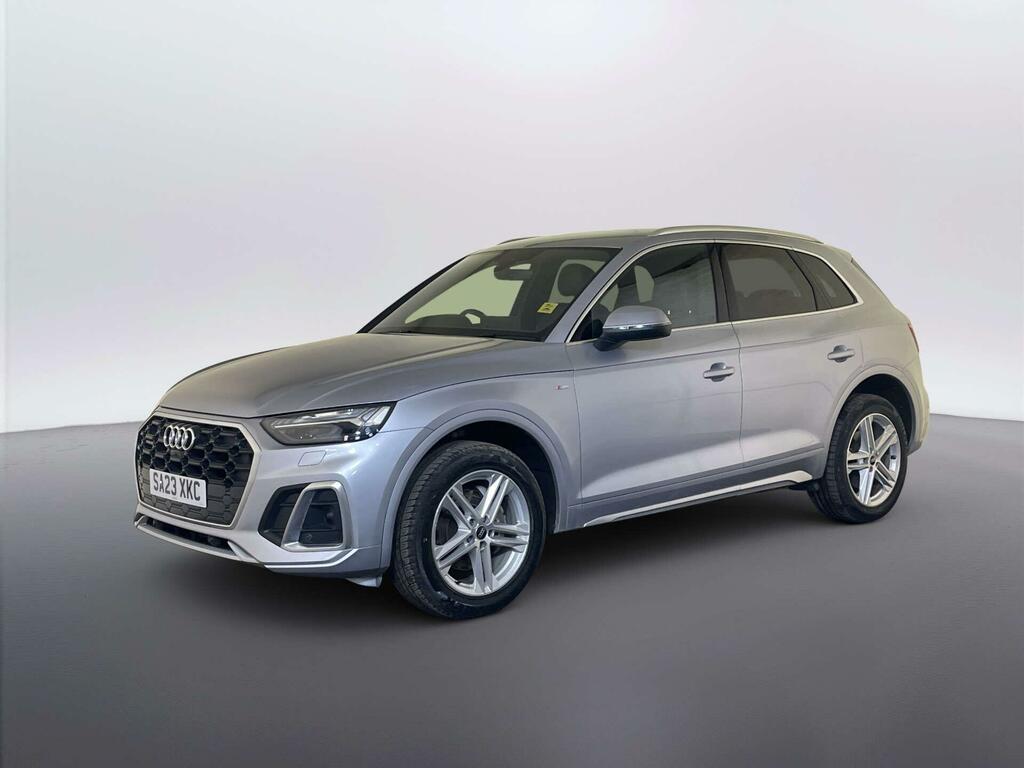 Audi Q5 2.0 Tdi 40 S Line Suv S Tronic Quattro Silver #4