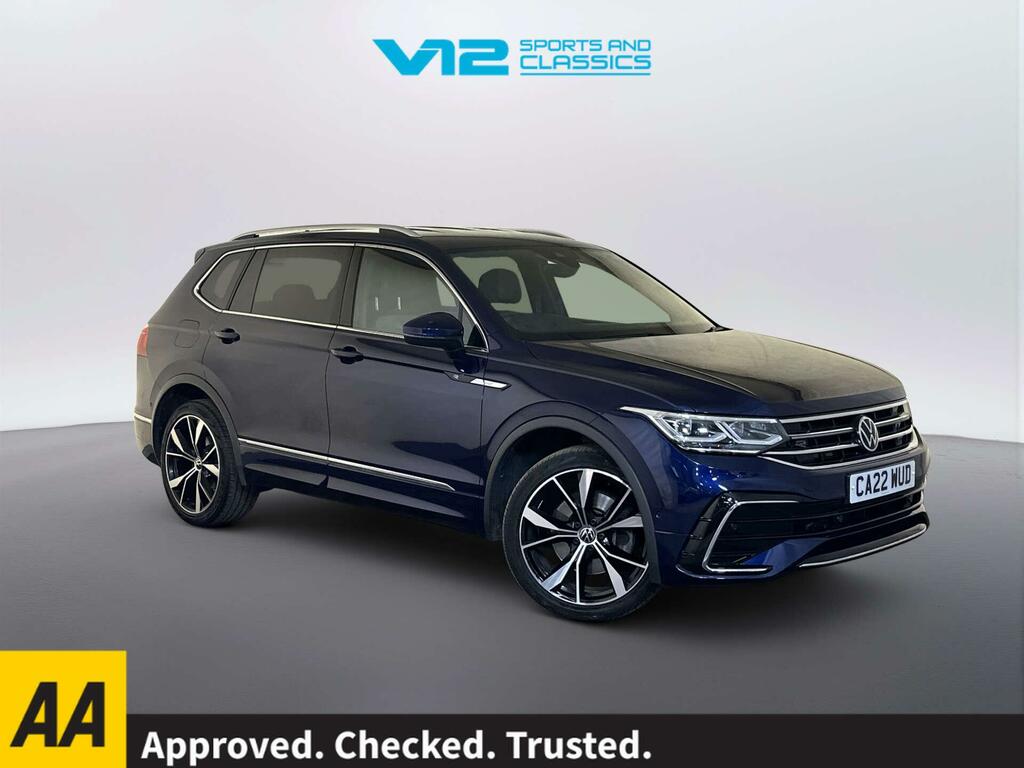 Volkswagen Tiguan Allspace 2.0 Tsi R-line Suv Dsg 4Motion Euro 6 Blue