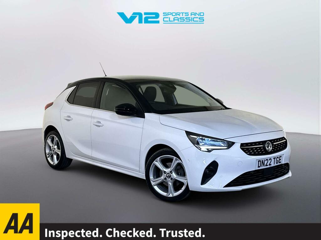 Vauxhall Corsa 1.2 Turbo Elite Edition Hatchback Manua White