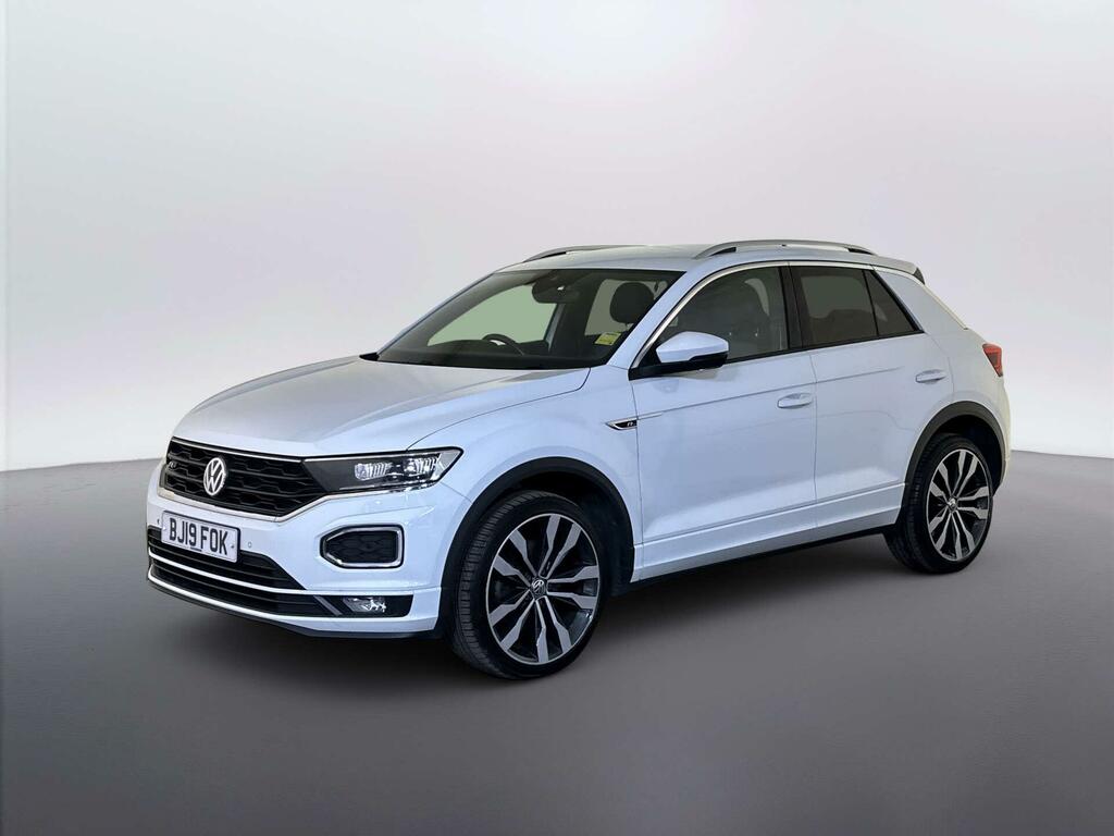 Volkswagen T-Roc 1.6 Tdi R-line Suv Euro 6 Ss White #4