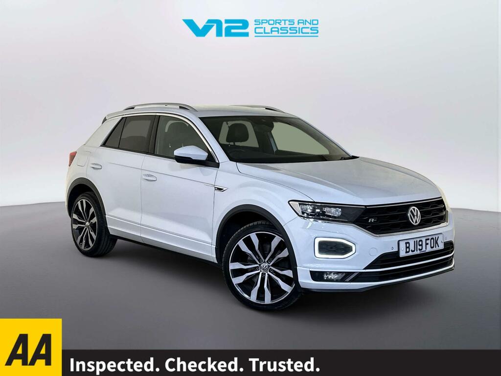 Volkswagen T-Roc 1.6 Tdi R-line Suv Euro 6 Ss White