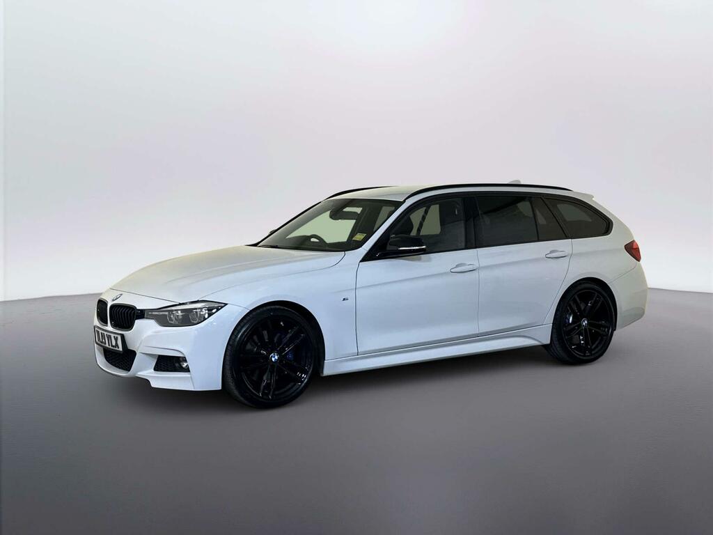 BMW 3 Series 2.0 320D M Sport Shadow Edition Touring White #4