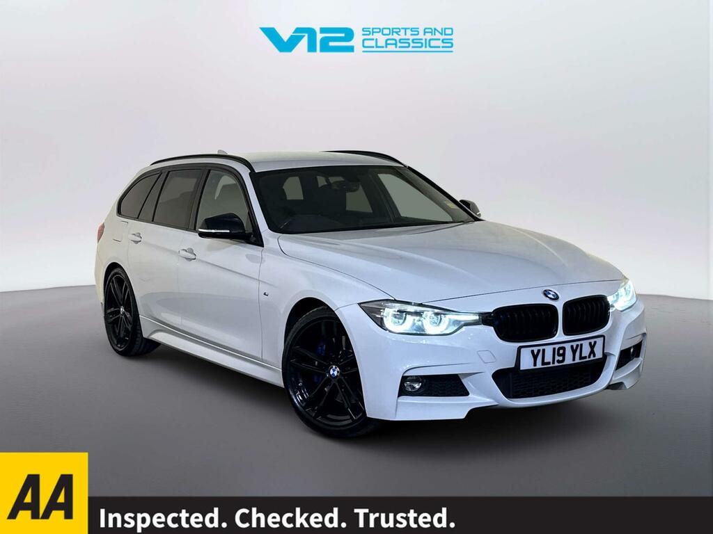 BMW 3 Series 2.0 320D M Sport Shadow Edition Touring White