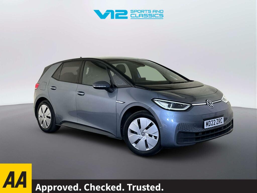 Volkswagen ID.3 Pro Performance 58Kwh Family Hatchback Electri Blue