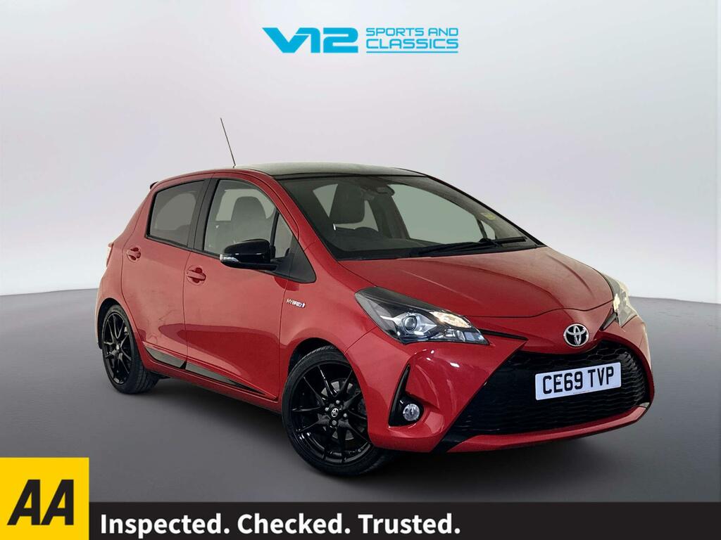 Toyota Yaris 1.5 Vvt-h Gr Sport Hatchback Hybrid E-c Red