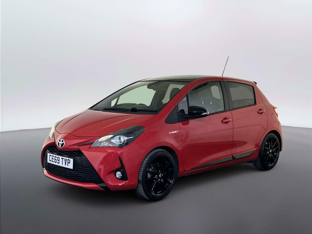 Toyota Yaris 1.5 Vvt-h Gr Sport Hatchback Hybrid E-c Red #4