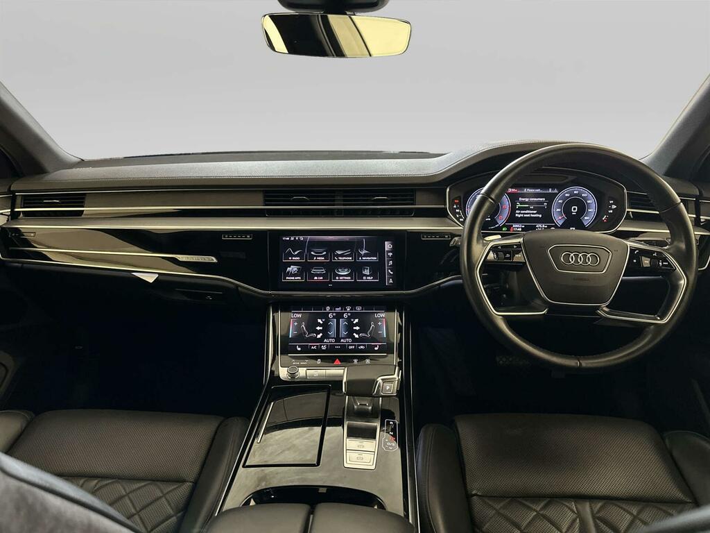 Audi A8 3.0 Tdi V6 50 S Line Saloon Tiptronic Q White #2