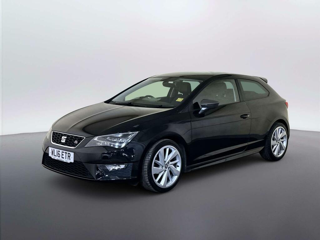 Seat Leon 2.0 Tdi Fr Titanium Sport Coupe Black #4