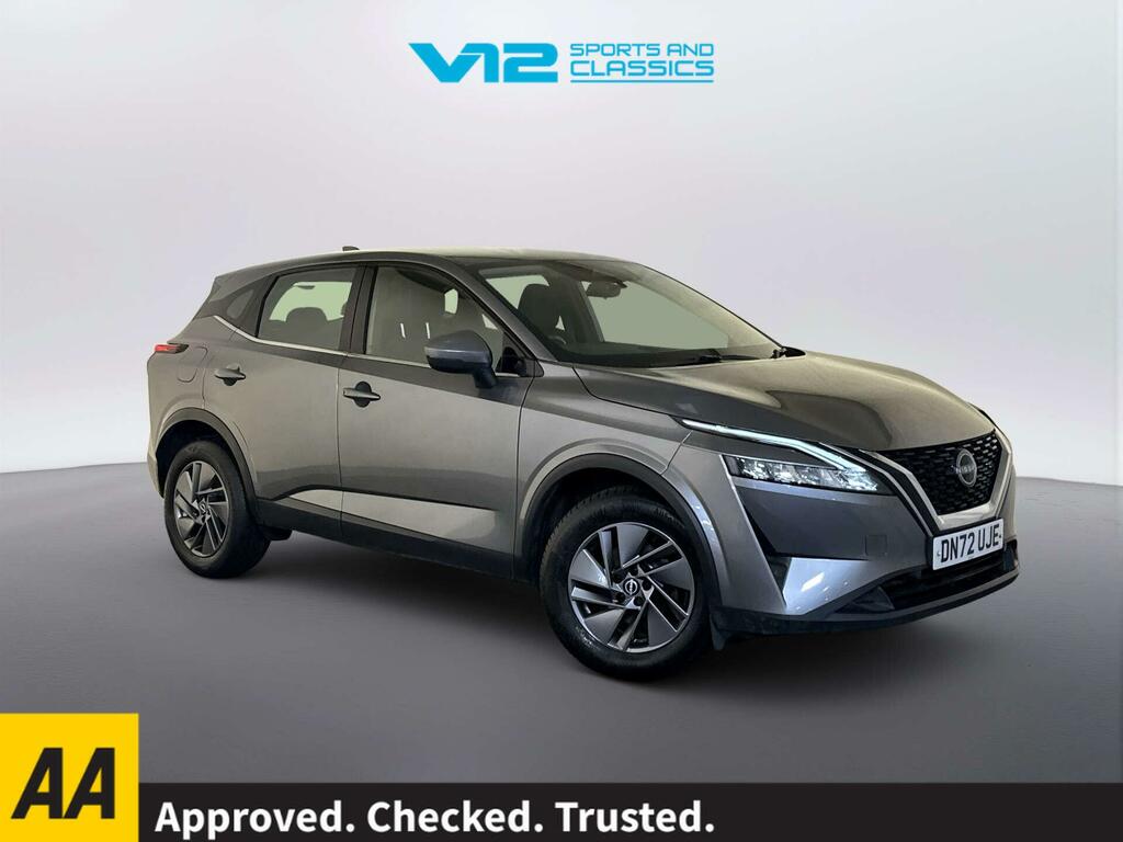 Nissan Qashqai 1.3 Dig-t Mhev Acenta Premium Suv Hybri DN72UJE Grey