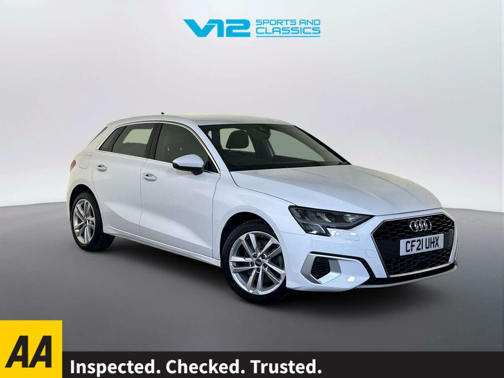 Audi A3 1.0 Tfsi 30 Sport Sportback Euro White