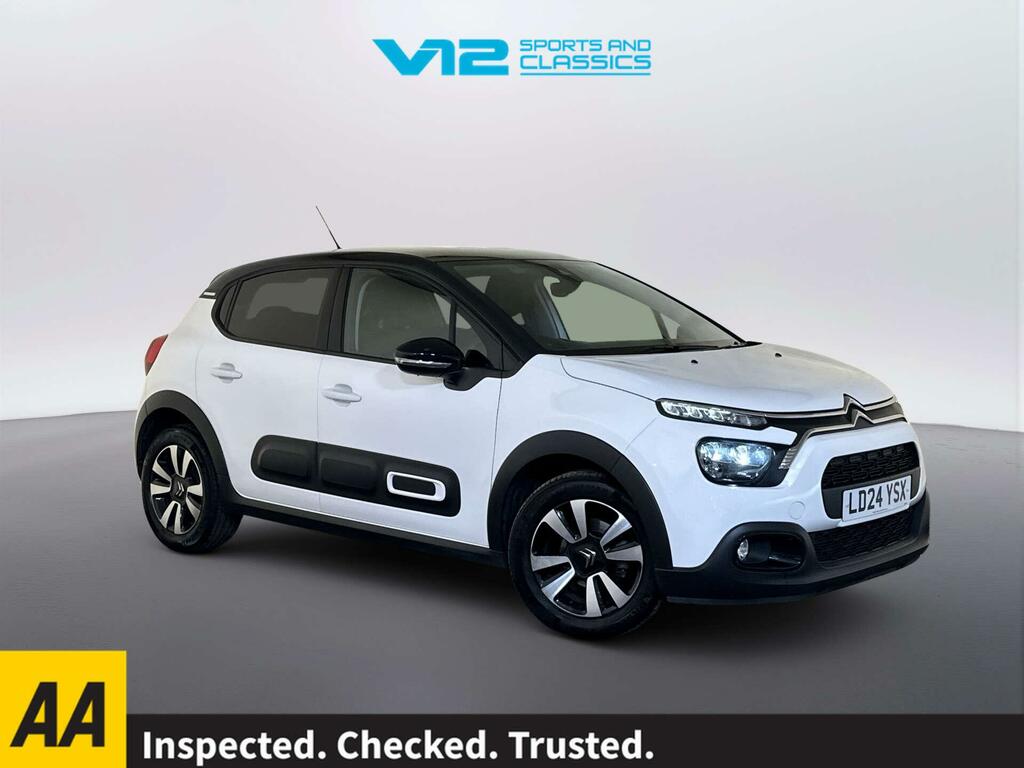 Citroen C3 1.2 Puretech Plus Hatchback Euro White