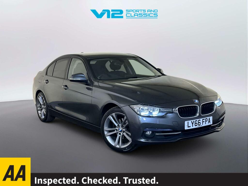 BMW 3 Series 2.0 320I Sport Saloon Euro 6 Ss Grey