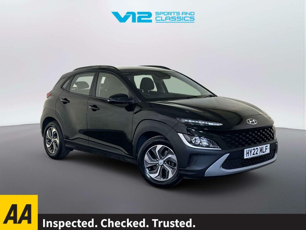 Hyundai Kona 1.6 H-gdi Se Connect Suv Hybrid Dct Eur Black