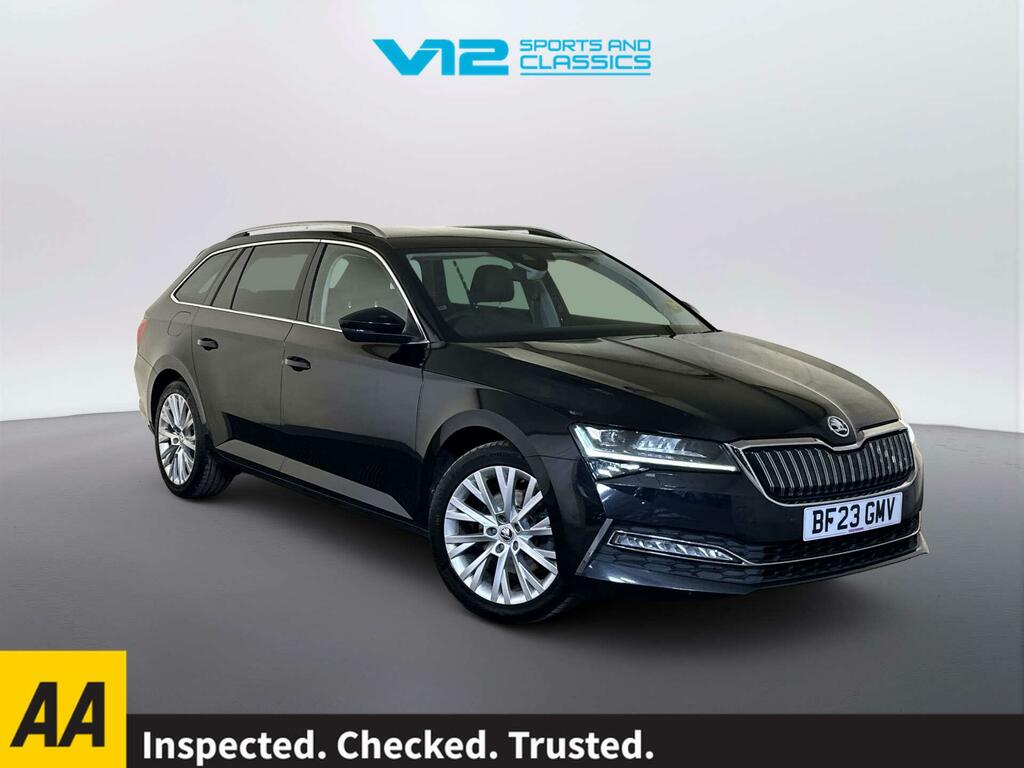 Skoda Superb 1.4 Tsi Iv 13Kwh Se L Estate Plug-in Hy Black